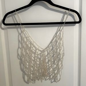 Zara Beaded Top